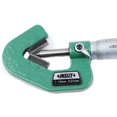 Insize V Shape Anvil Micrometer 1-15mm Range Series 3290-153A - Twin Eagle Imports