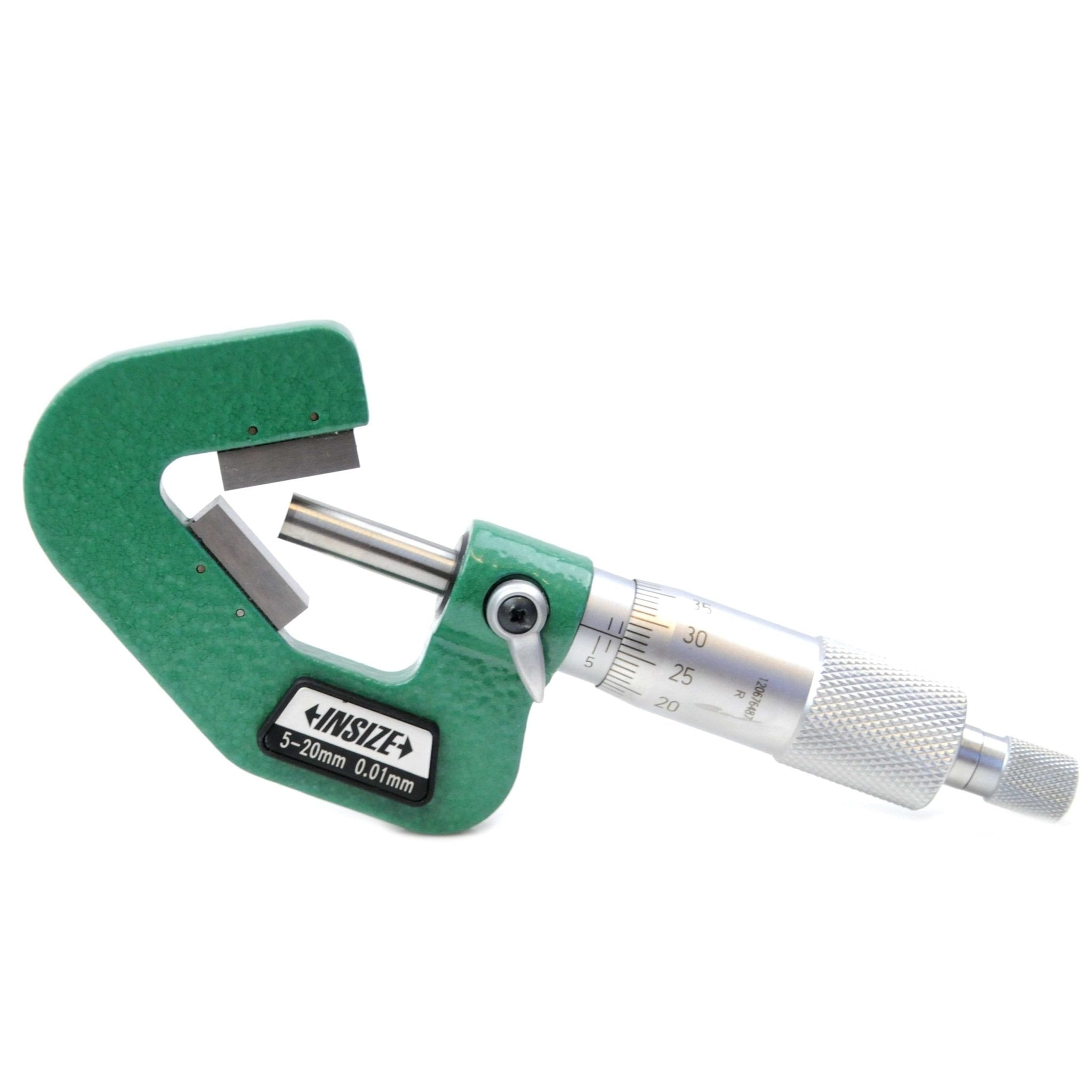Insize V Shape Anvil Micrometer 5-20mm Range Series 3290-203A - Twin Eagle Imports