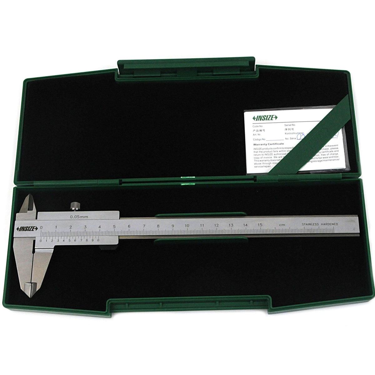 Insize Vernier Caliper 0-150mm Range Series 1212-1503 - Twin Eagle Imports