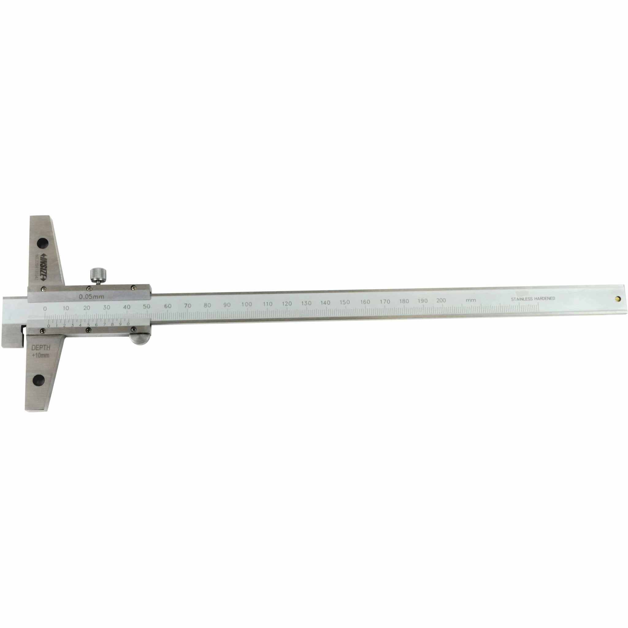 Insize Vernier Hook Depth Gauge 0-300mm Range Series 1248-300 - Twin Eagle Imports