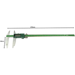 Insize Digital Caliper 0-500mm / 0-20" Range Series 1117-501