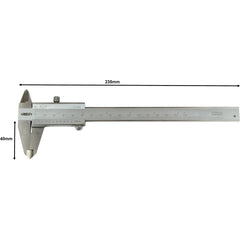 Insize Vernier Caliper 0-150mm/0-6" Range Series 1202-150