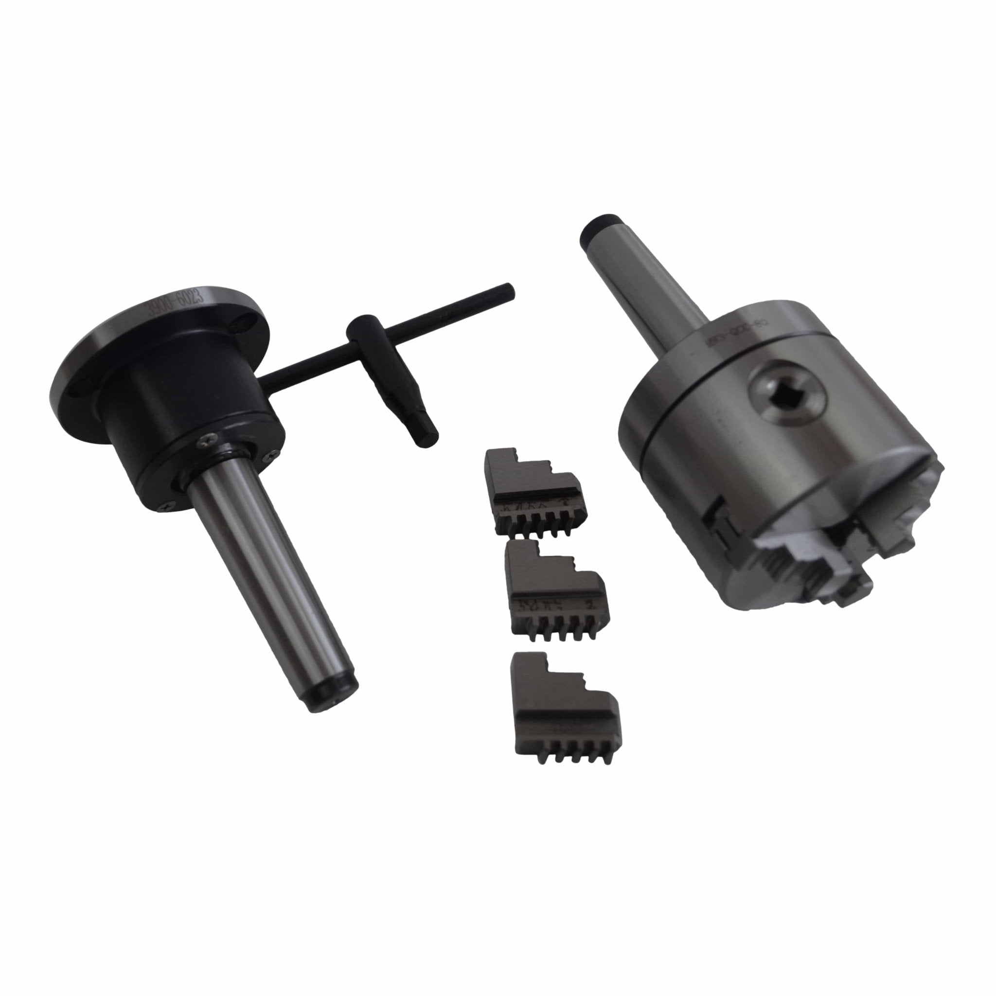 Morse 3 Revolving Lathe Chuck Plus Inside Outside Jaws - Twin Eagle Imports