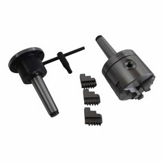 Morse 3 Revolving Lathe Chuck Plus Inside Outside Jaws - Twin Eagle Imports