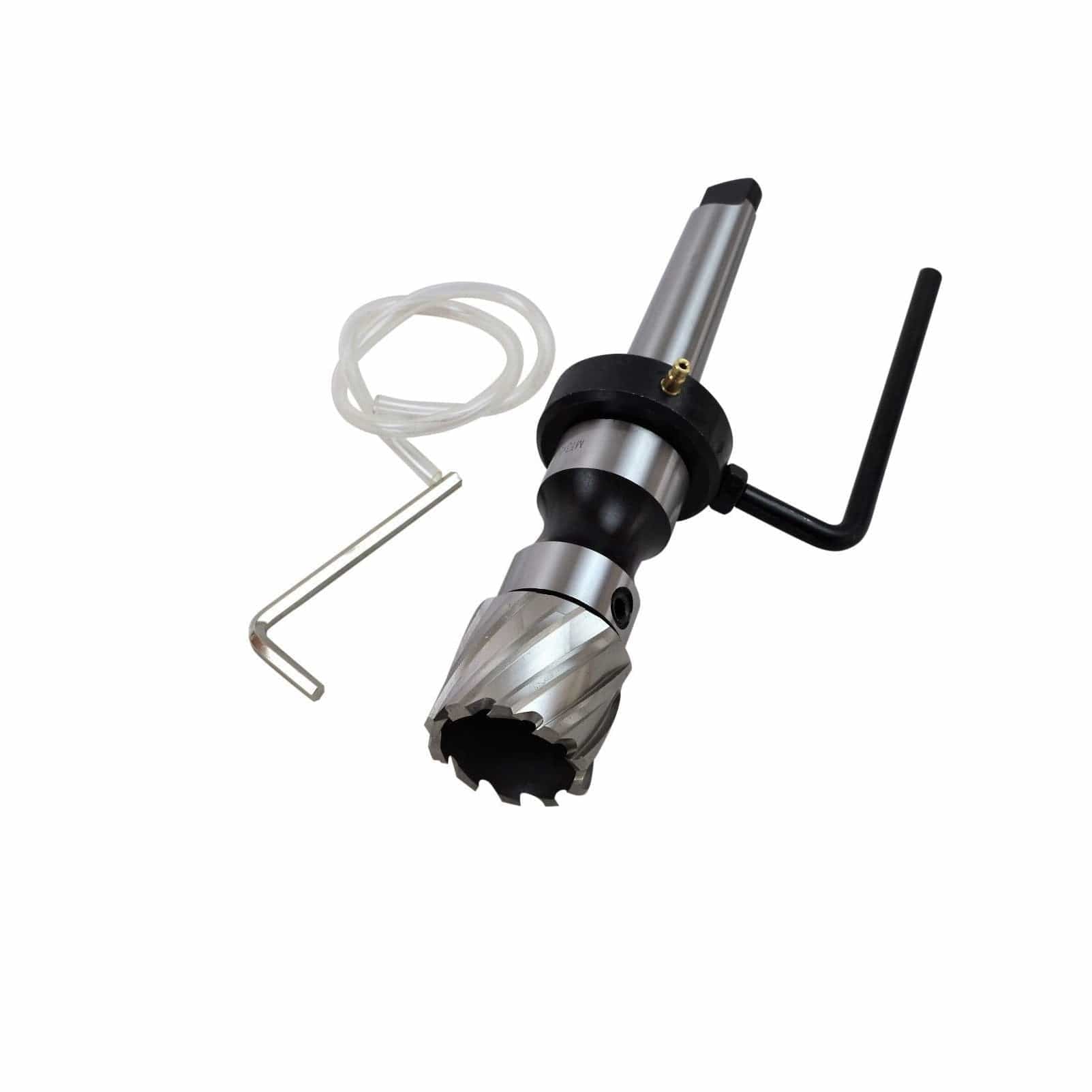 Morse Taper 3 Arbor for Annular Cutters (With Coolant Collar) - Twin Eagle Imports