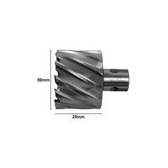 50x25 mm HSS Annular Broach Cutter ; Rotabroach Magnetic Drill ; Universal Shank