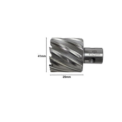 41x25 mm HSS Annular Broach Cutter ; Magnetic Drill. ; Rotabroach ; Universal Shank