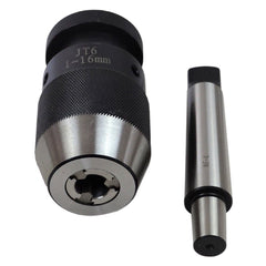 1-16 MM Keyless Drill Chuck;JT 6 Taper Arbor Morse 3 MT 3 included