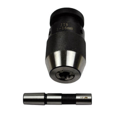 1-16 mm Keyless Drill Chuck With JT6 - 5/8 straight shank arbor