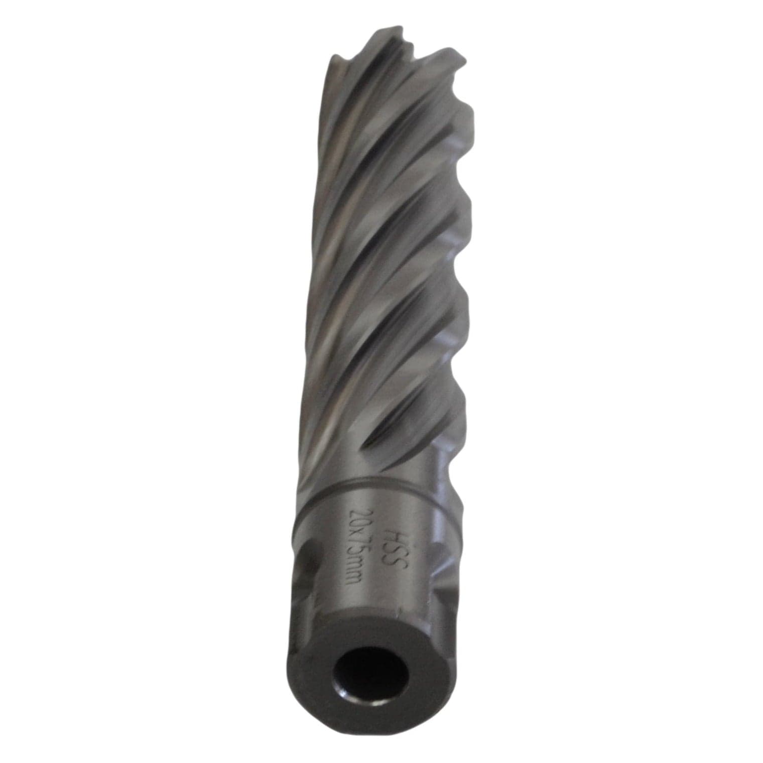 Twin Eagle Imports Annular Cutter 20 x 75mm D.O.C HSS Weldon Shank Annular Cutter