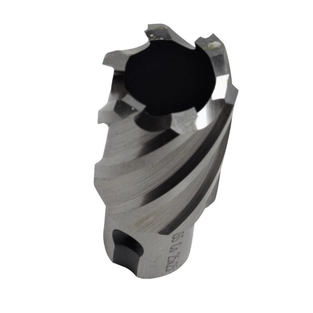 Twin Eagle Imports Annular Cutter 25 x 25mm D.O.C HSS Weldon Shank Annular Cutter