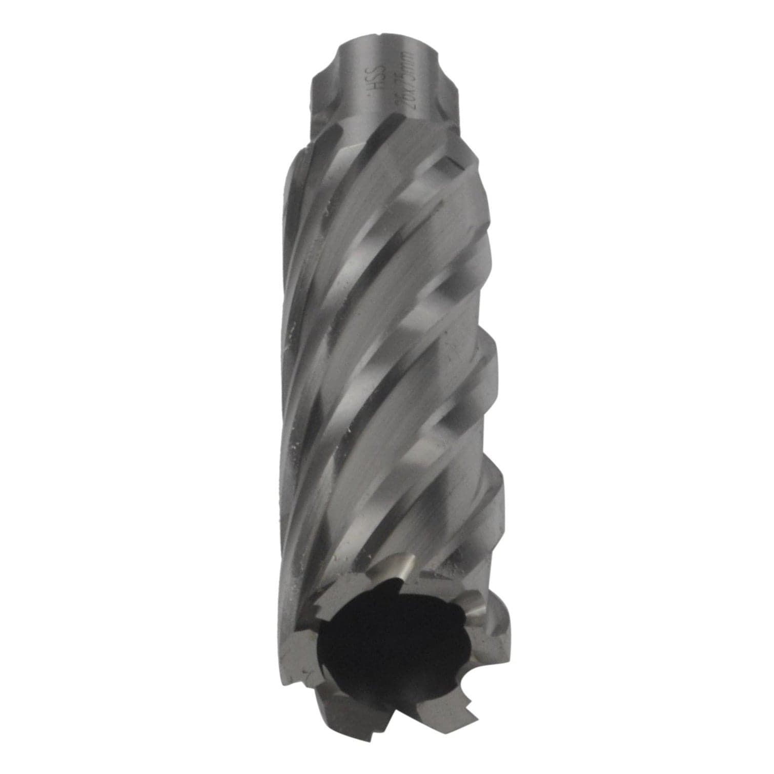 Twin Eagle Imports Annular Cutter 26 x 75mm D.O.C HSS Weldon Shank Annular Cutter