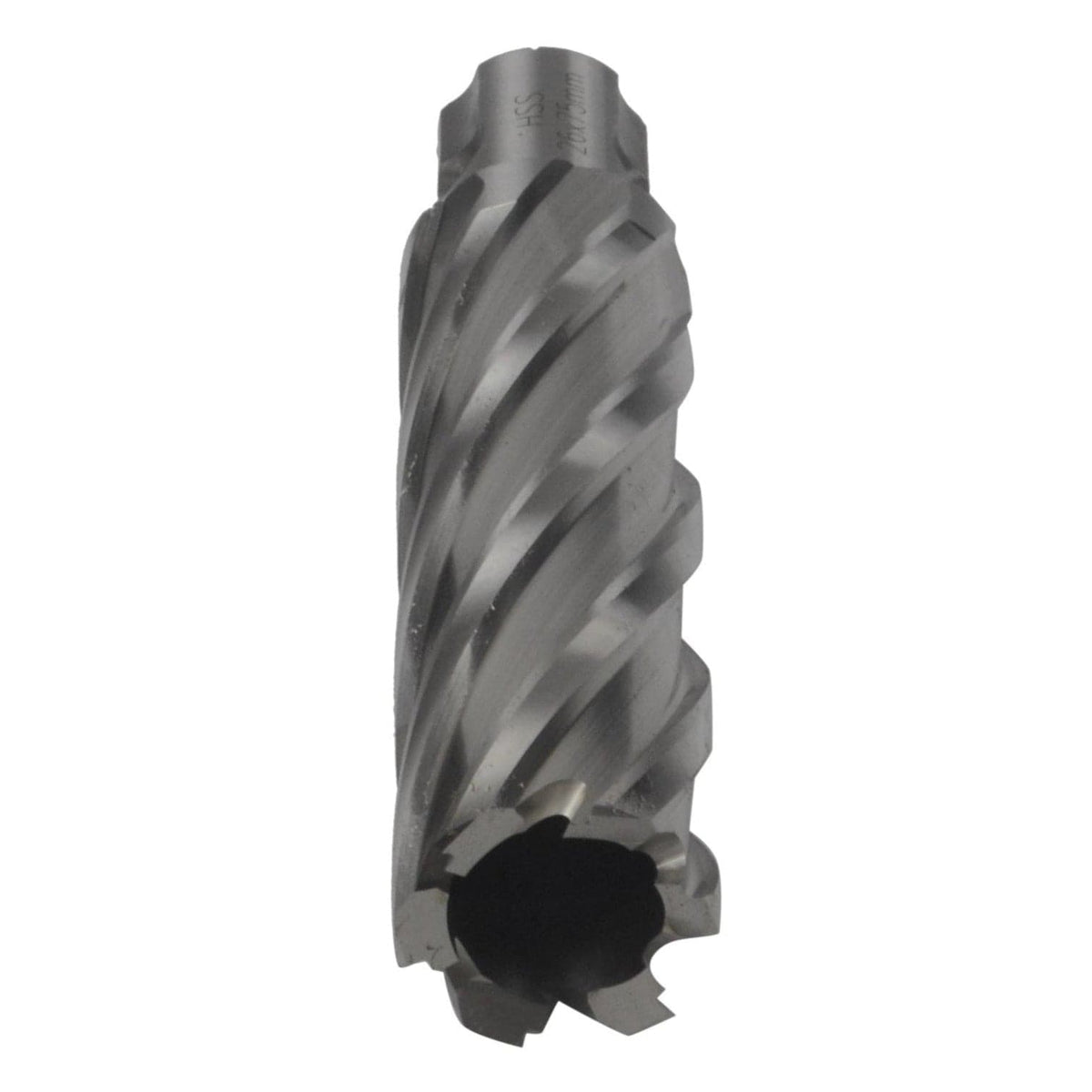 Twin Eagle Imports Annular Cutter 26 x 75mm D.O.C HSS Weldon Shank Annular Cutter