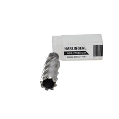 Twin Eagle Imports Annular Cutter 27 x 50mm D.O.C HSS Weldon Shank Annular Cutter