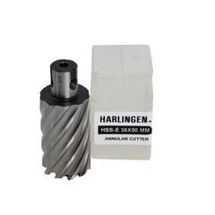 Twin Eagle Imports Annular Cutter 36 x 50mm D.O.C HSS Weldon Shank Annular Cutter