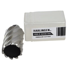 Twin Eagle Imports Annular Cutter 42 x 50mm D.O.C HSS Weldon Shank Annular Cutter