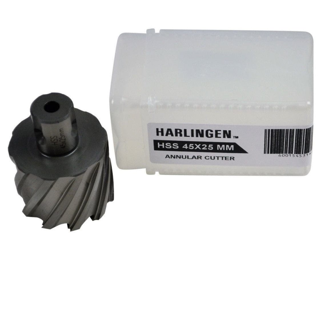 Twin Eagle Imports Annular Cutter 45 x 25mm D.O.C HSS Weldon Shank Annular Cutter