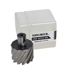 Twin Eagle Imports Annular Cutter 48 x 25mm D.O.C HSS Weldon Shank Annular Cutter