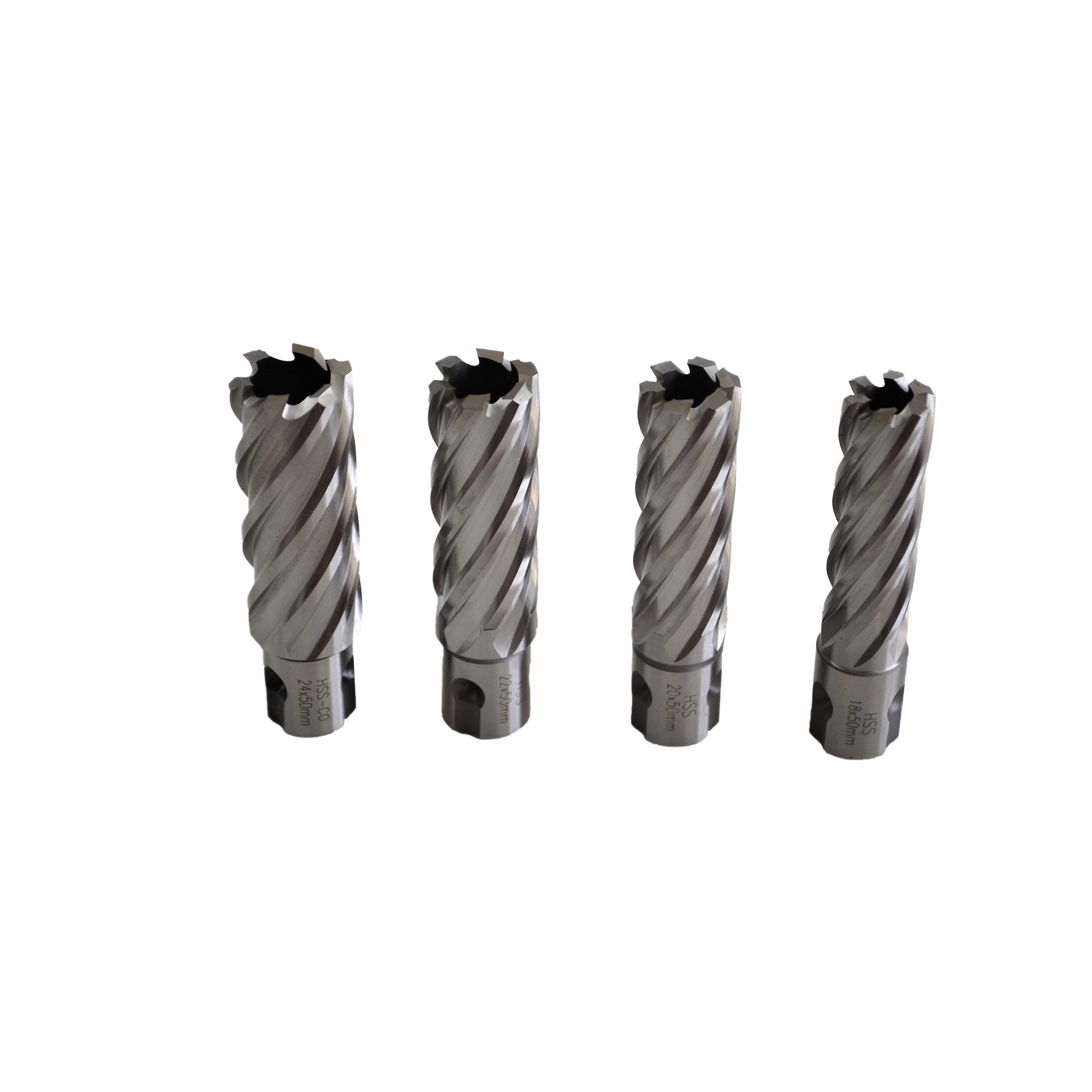 Twin Eagle Imports Annular Cutter Kit Annular Cutter Kit - Size 18,20,22,24X50mm