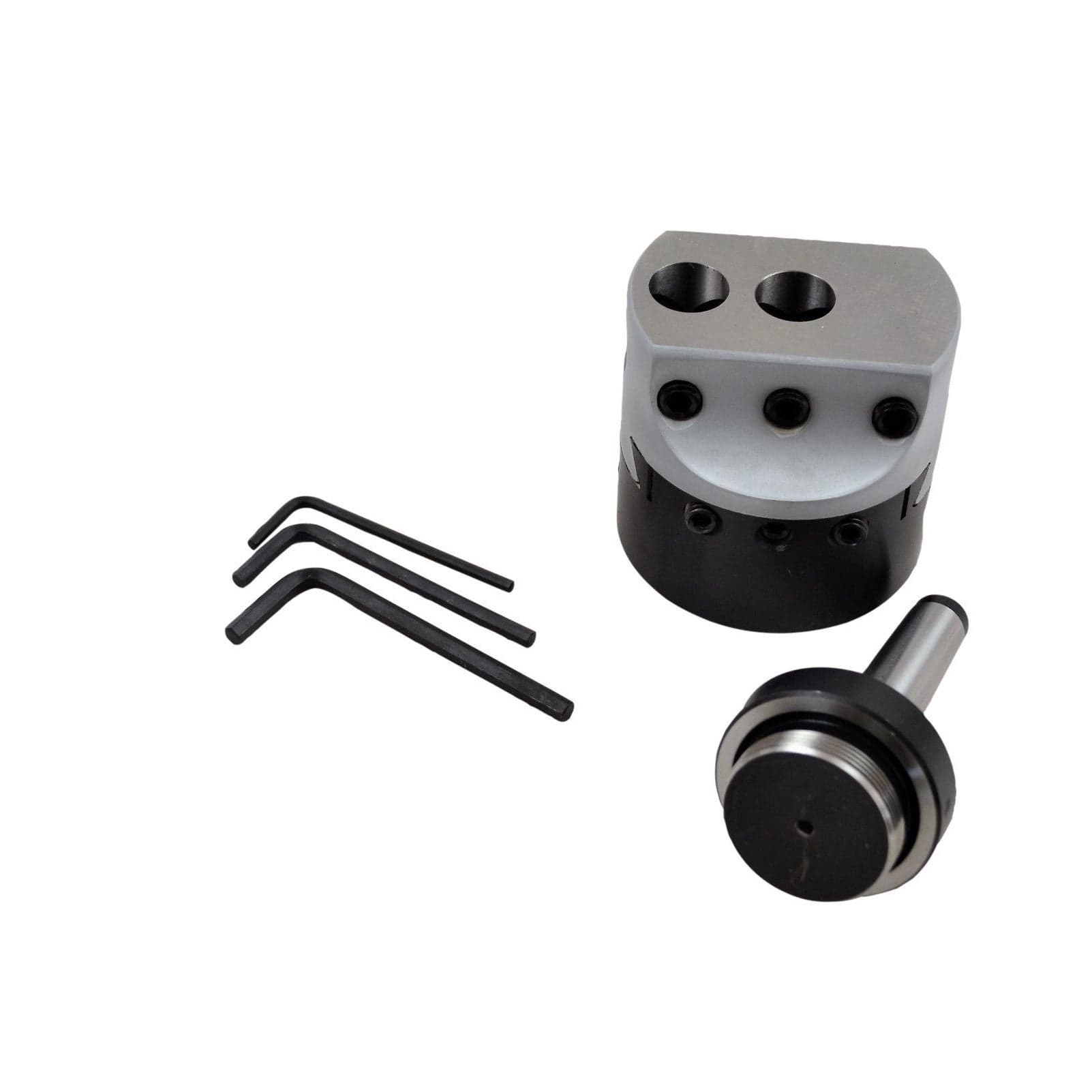 Twin Eagle Imports Boring Head Boring Head 3" 75mm with Morse 2 M10 Drawbar Arbor