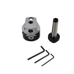 Twin Eagle Imports Boring Head Boring Head 3" 75mm with Morse 3 M12 Drawbar Arbor