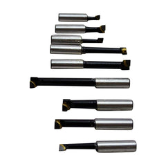 Twin Eagle Imports Boring Head Kit 50mm Boring Head Set MT3 M12 Drawbar Shank