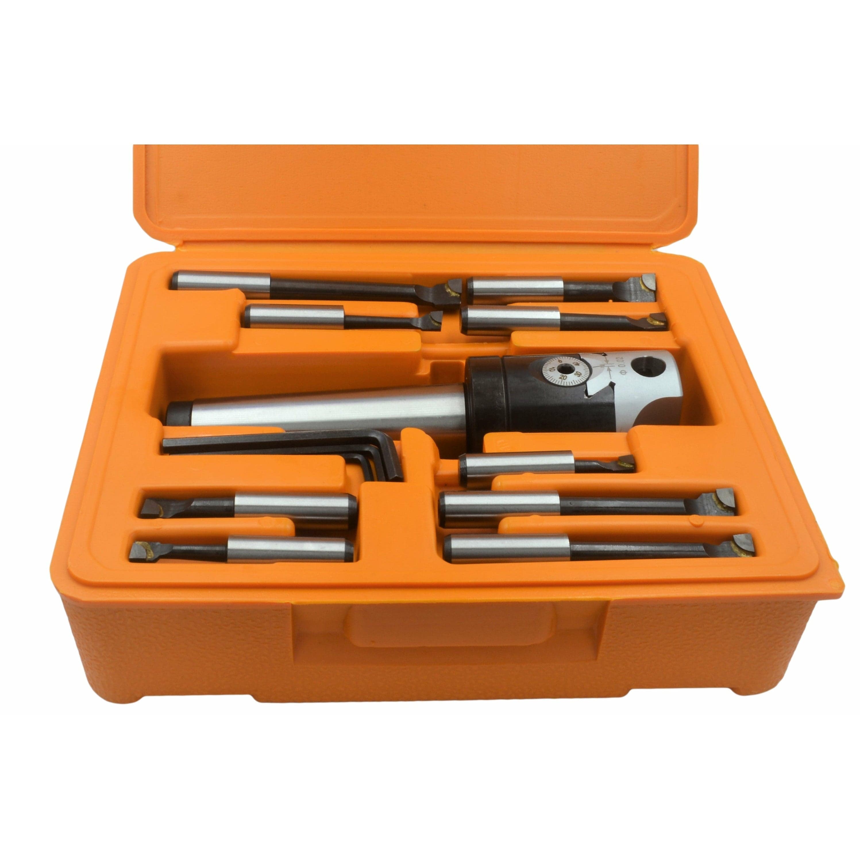 Twin Eagle Imports Boring Head Kit 50mm Boring Head Set MT4 M16 Drawbar Shank