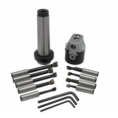 Twin Eagle Imports Boring Head Kit 50mm Boring Head Set MT4 M16 Drawbar Shank