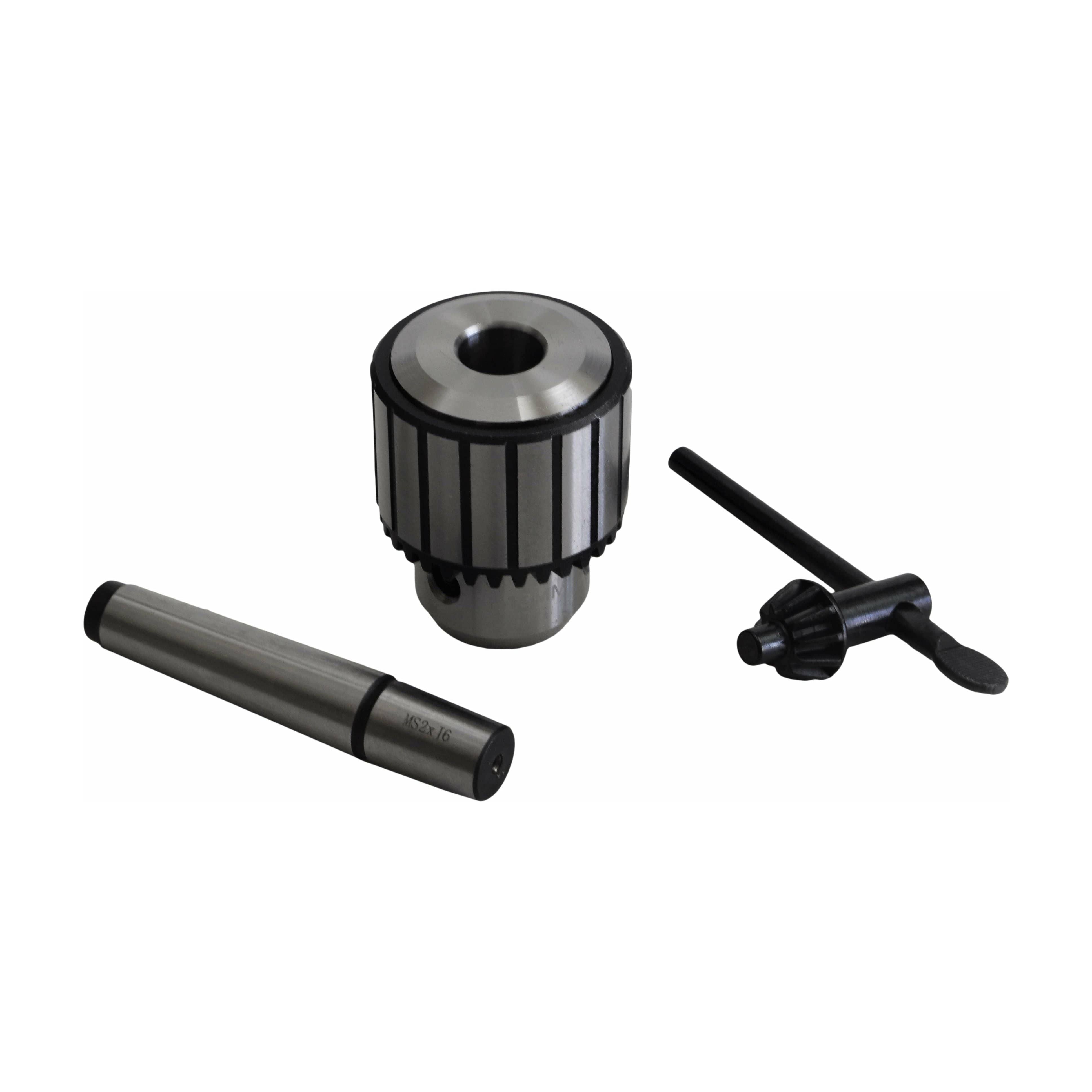 Twin Eagle Imports Chuck 1-13mm Key Drill Chuck includes MT2/JT6 Drawbar Arbor