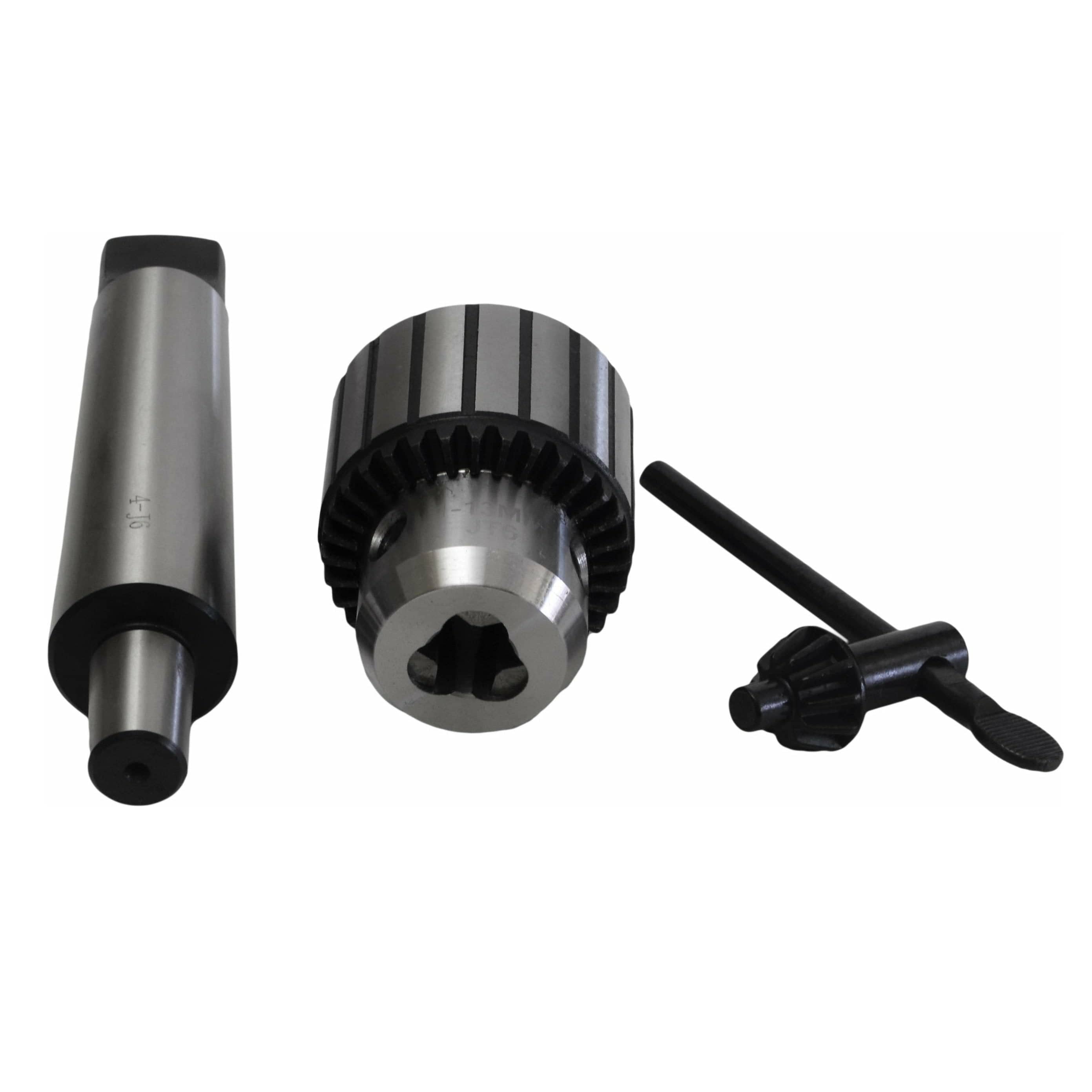 Twin Eagle Imports Chuck 1-13mm Key Drill Chuck includes MT4/JT6 Arbor