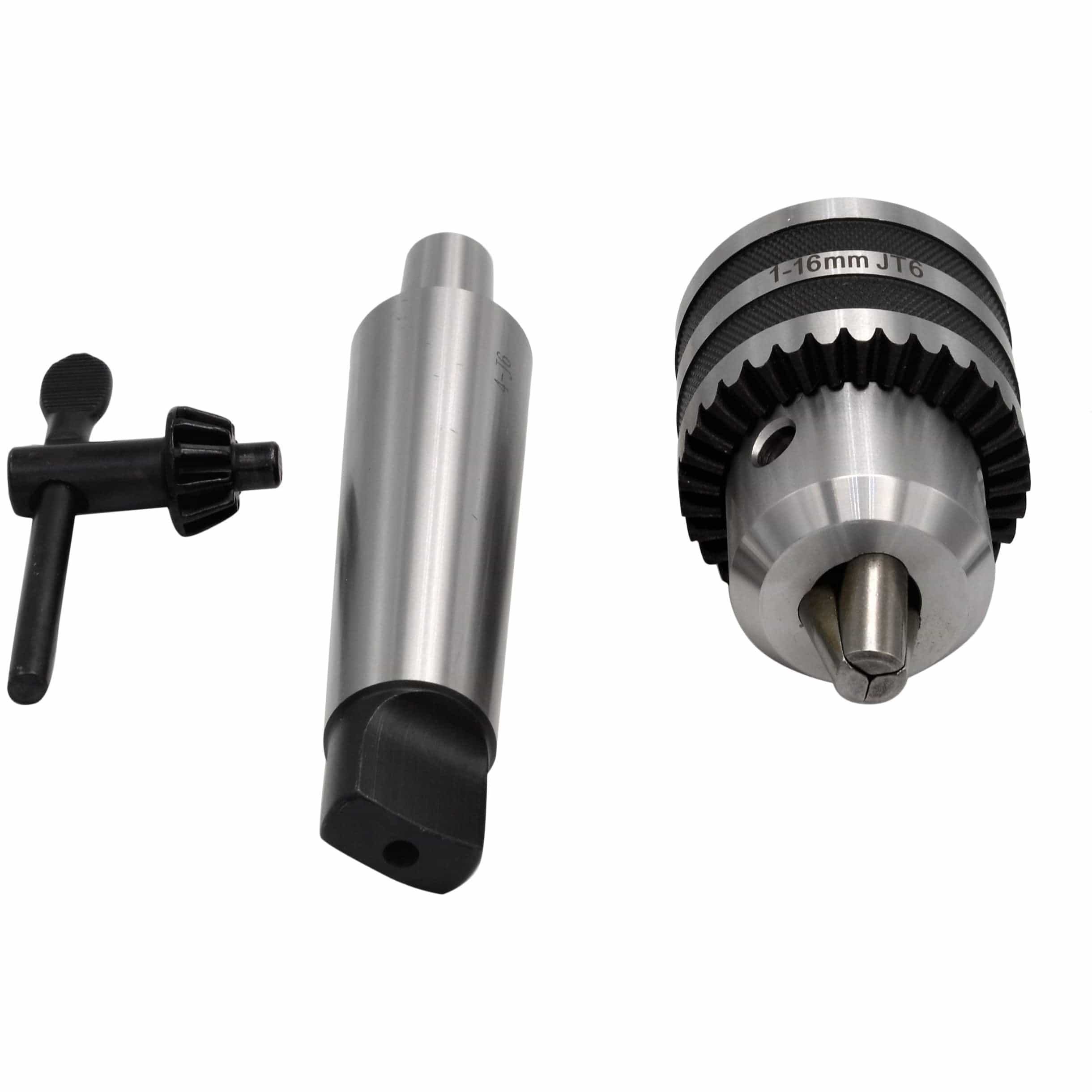 Twin Eagle Imports Chuck 1-16mm Key Drill Chuck includes JT6 MT4 Arbor