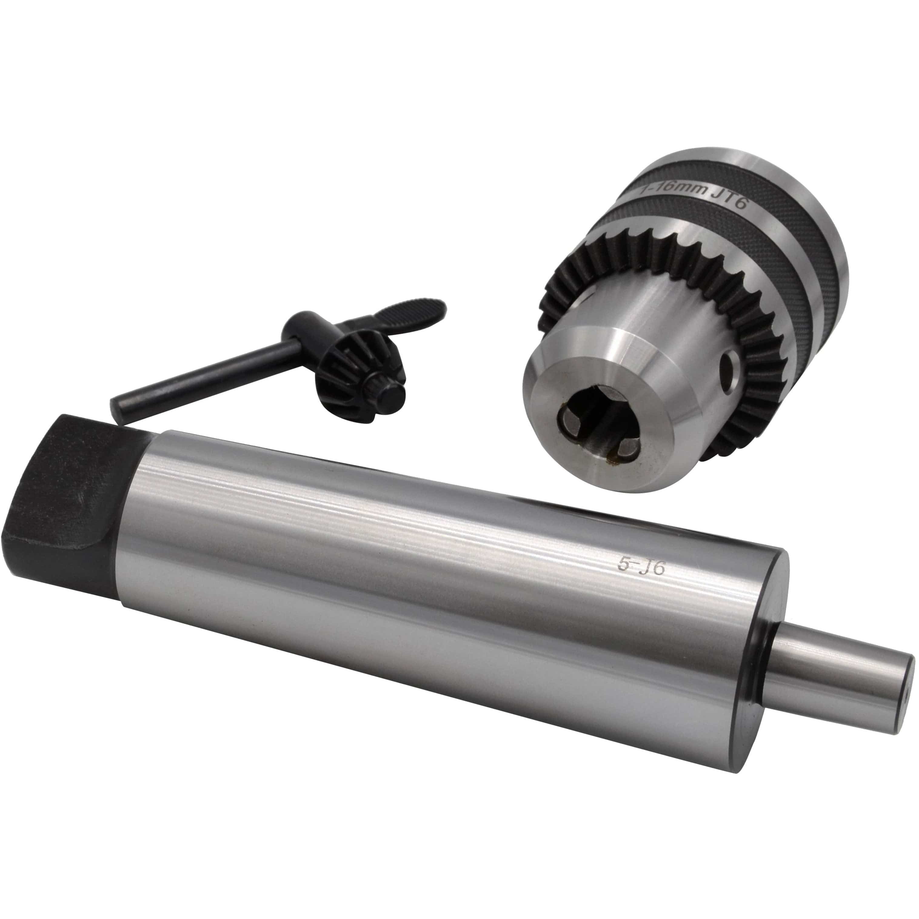 Twin Eagle Imports Chuck 1-16mm Key Drill Chuck includes JT6 MT5 Arbor