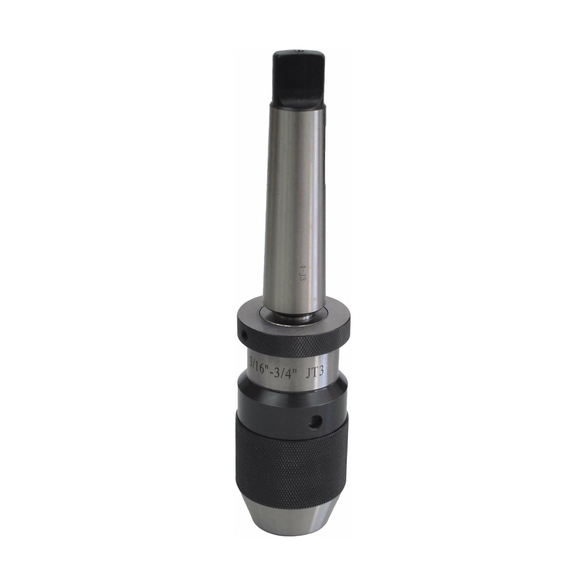 Twin Eagle Imports Chuck 3/16"-3/4" JT3 Keyless Drill Chuck MT4 Arbor with Tang B Series