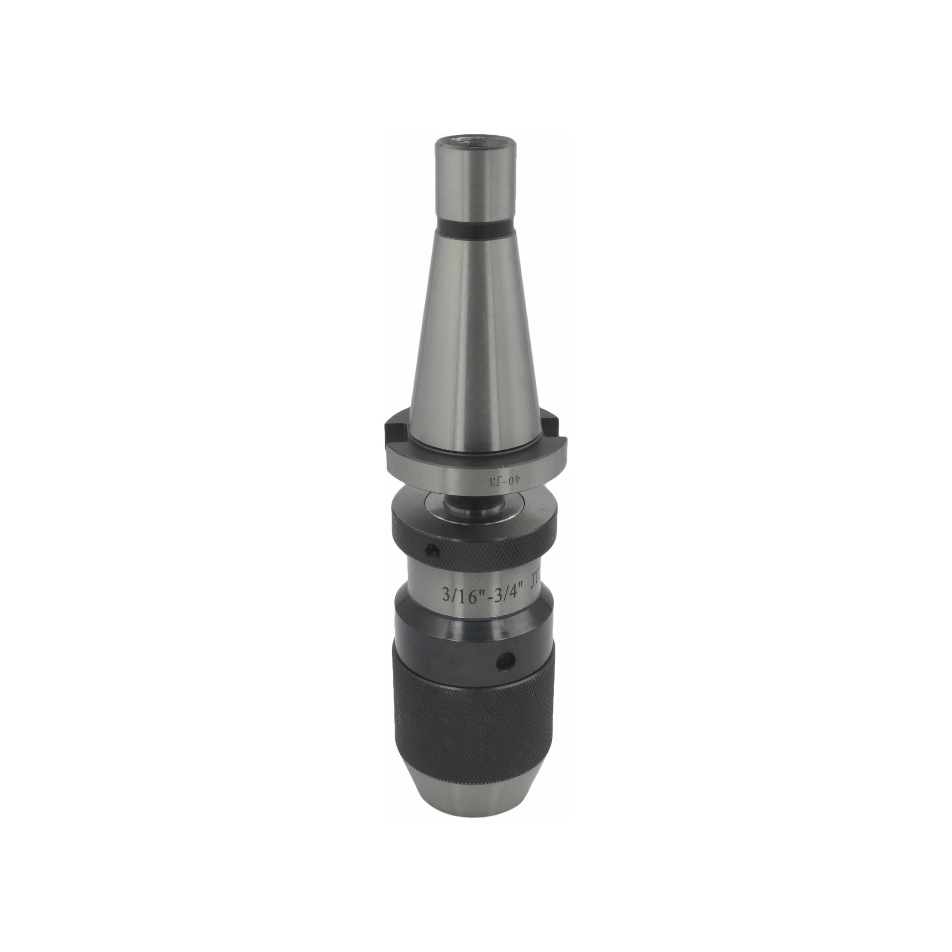 Twin Eagle Imports Chuck 3/16"-3/4" JT3 Keyless Drill Chuck NT40 Drawbar Arbor B Series