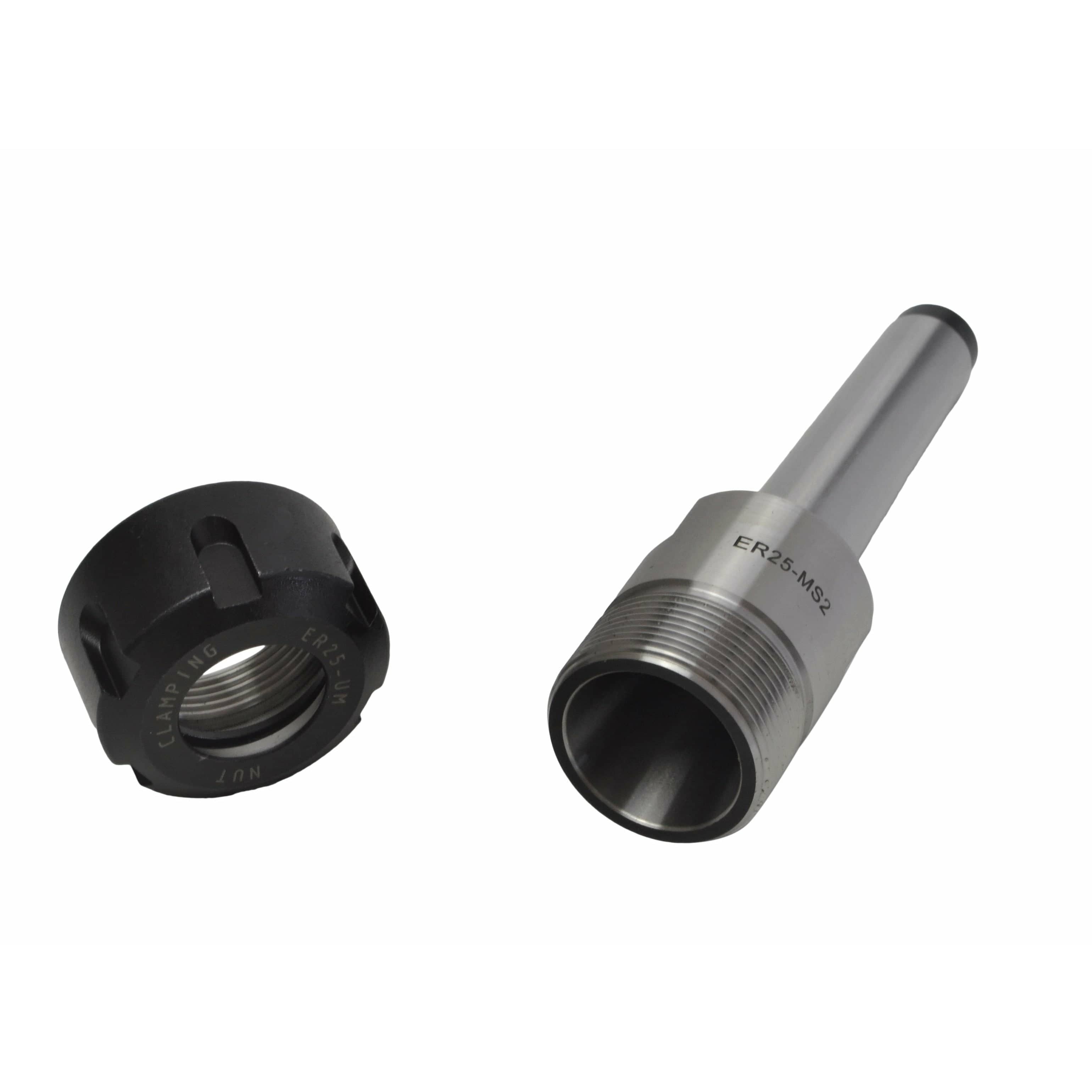 Twin Eagle Imports Collet chuck ER25 Collet Chuck with MT2 Shank –  0.01 mm Runout