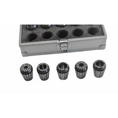 Twin Eagle Imports Collet Kit 15PCS ER25 COLLETS SET RANGE FROM 2mm to 16 mm