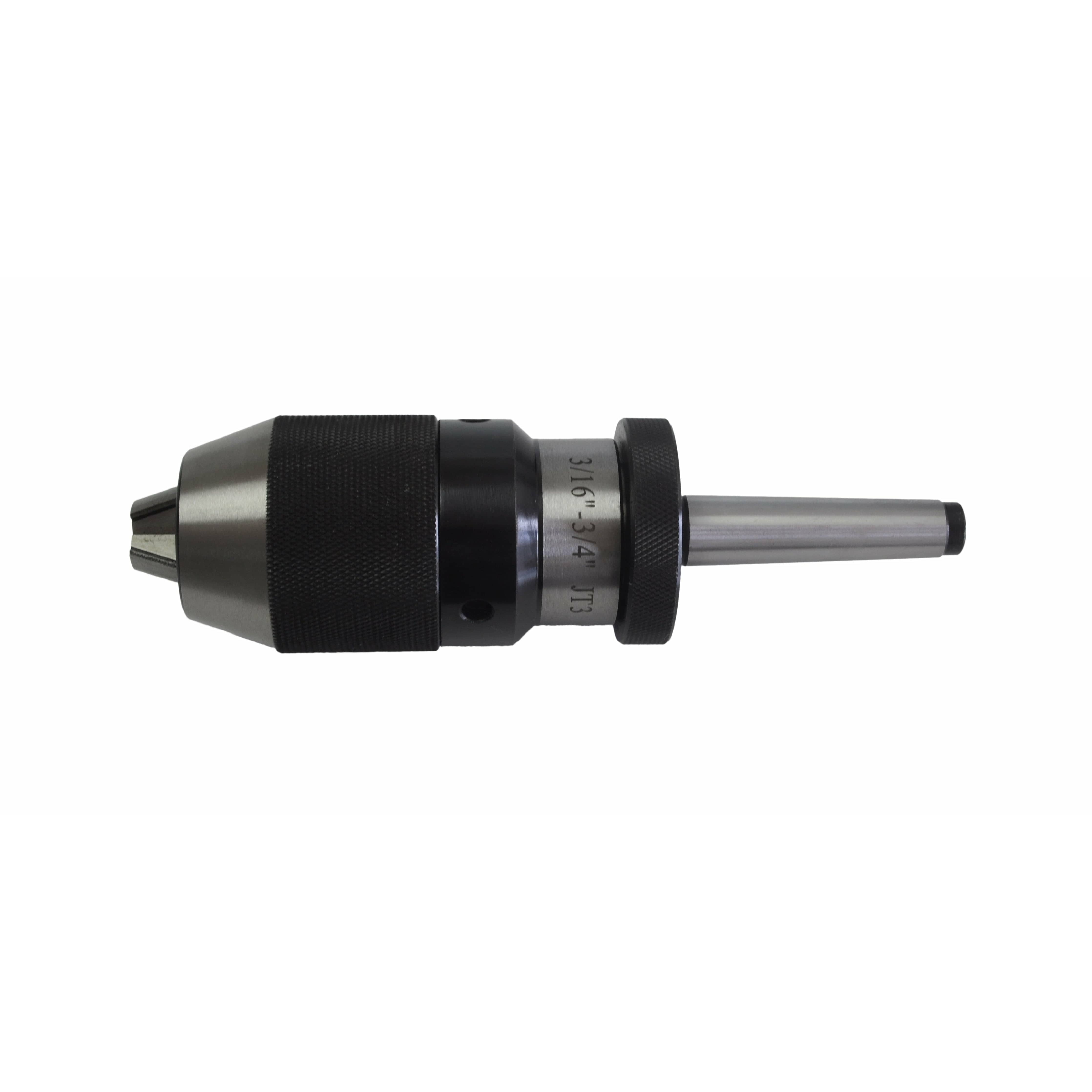 Twin Eagle Imports Drill Chuck 3/16"-3/4" JT3 Keyless Drill Chuck MT2 Drawbar Arbor B Series