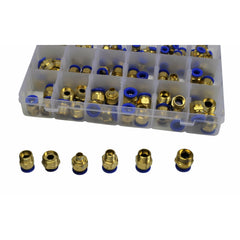 Twin Eagle Imports Grab Kits 102pc PC Series Push in Air Line Grab Kit Assortment