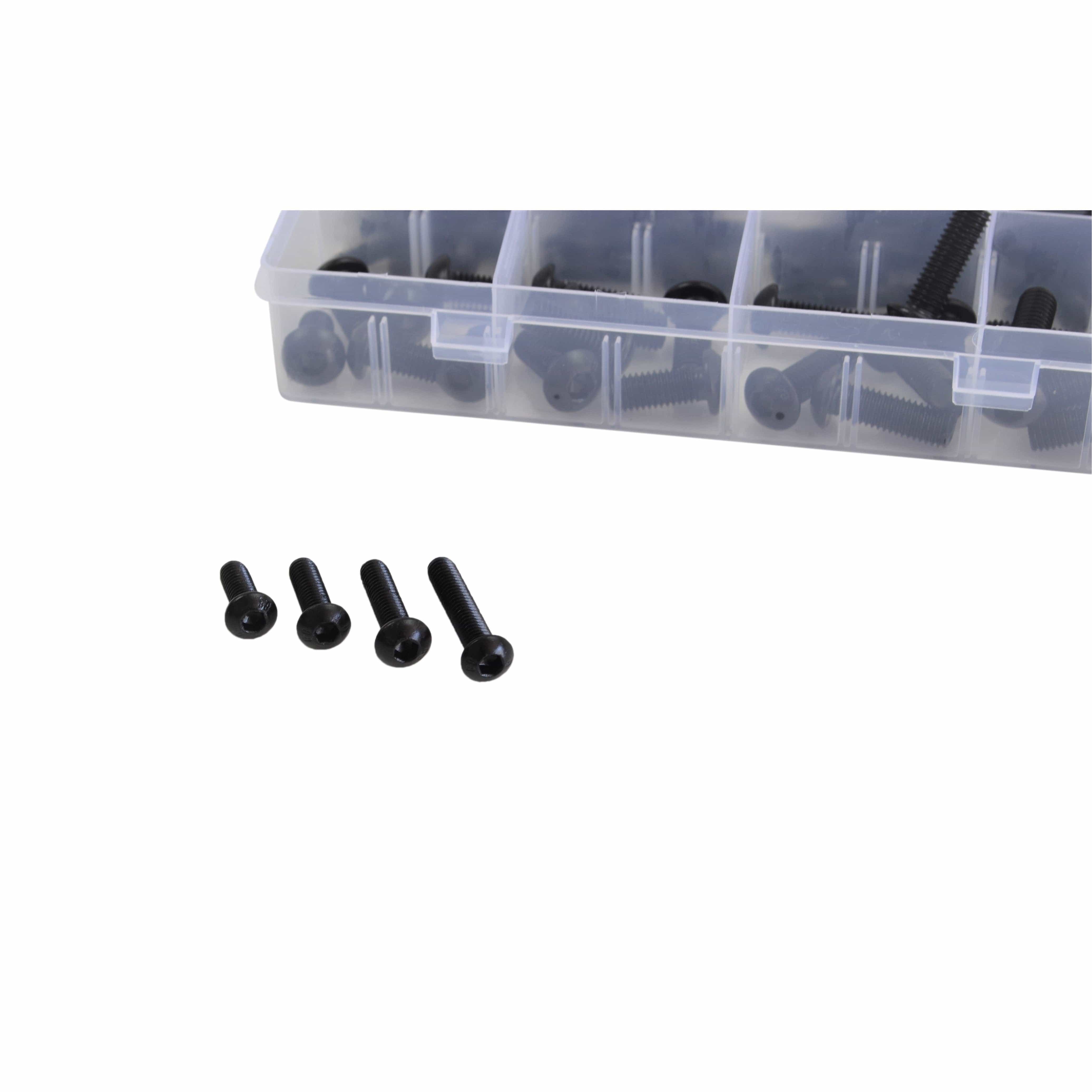 Twin Eagle Imports Grab Kits 124pc Button Head Cap Screw  Grab Kit