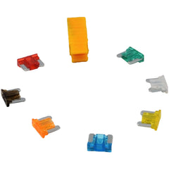 Twin Eagle Imports Grab Kits 140pc Mini Micro Low Profile Car Auto Fuse Grab Kit Assortment