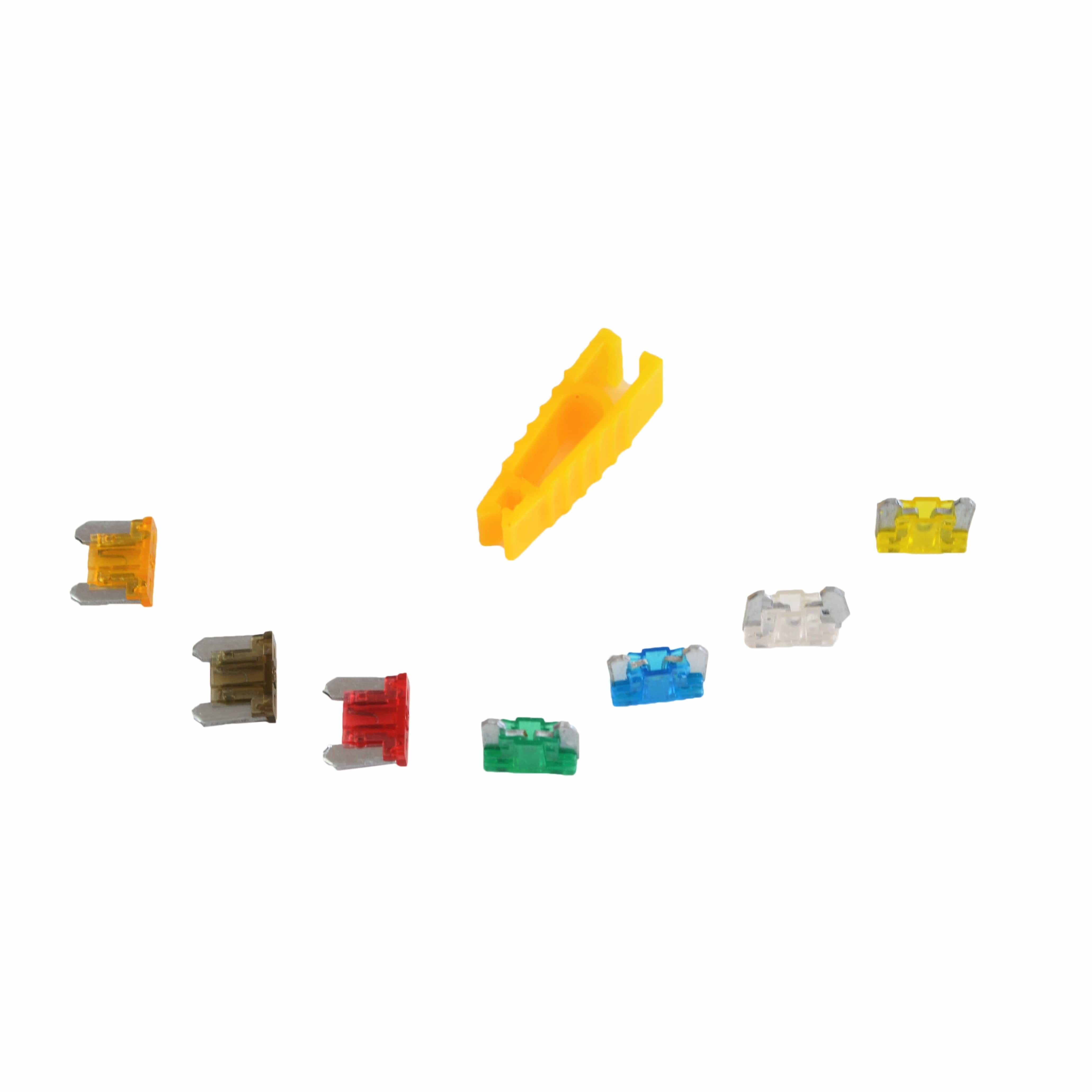 Twin Eagle Imports Grab Kits 140pc Mini Micro Low Profile Car Auto Fuse Grab Kit Assortment