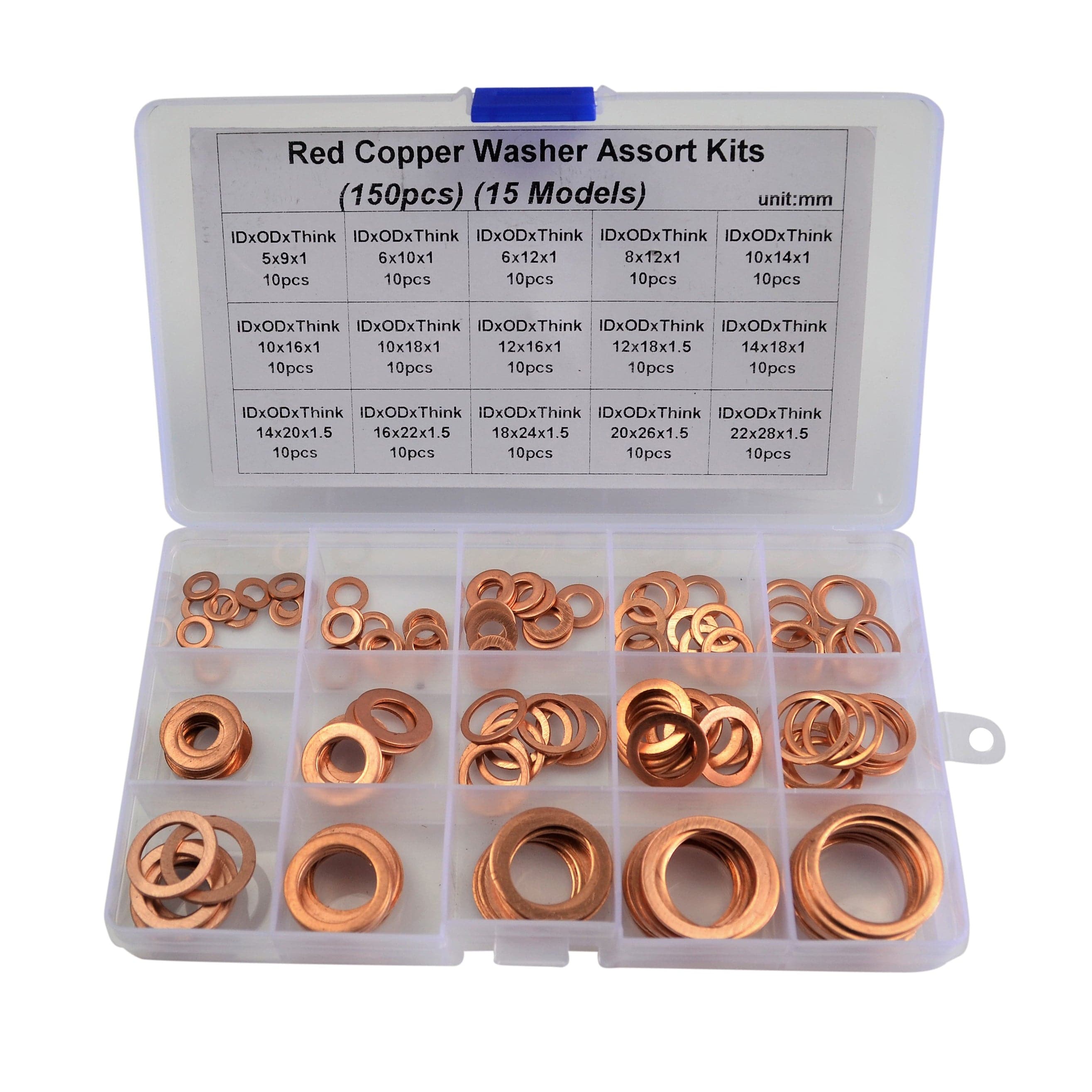 Twin Eagle Imports Grab Kits 150pc Copper Washers Grab Kit