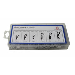 Twin Eagle Imports Grab Kits 150pc Imperial R pin Clips Grab Kit