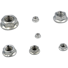 Twin Eagle Imports Grab Kits 150pc Steel Metric Flange Nuts Grab Kit Assortment