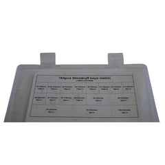 Twin Eagle Imports Grab Kits 164pc Metric Woodruff Keys Grab Kit
