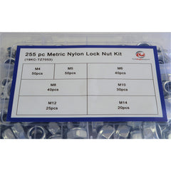 Twin Eagle Imports Grab Kits 255pc Metric Nylock Nut Kit