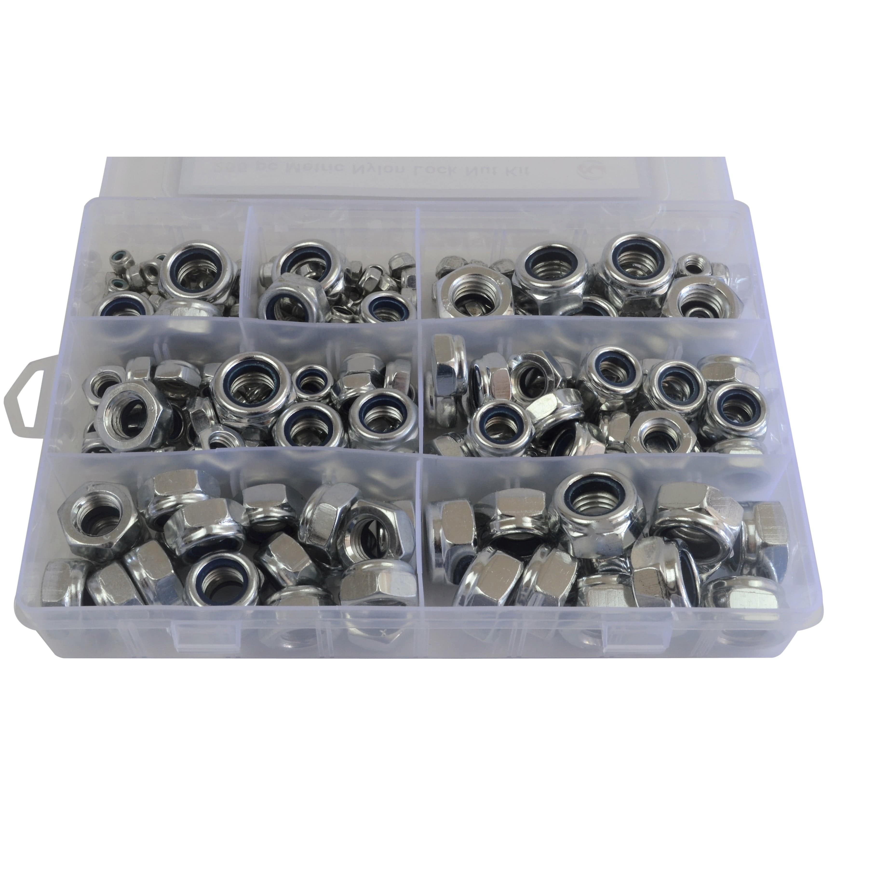 Twin Eagle Imports Grab Kits 255pc Metric Nylock Nut Kit