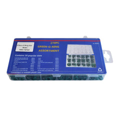 Twin Eagle Imports Grab Kits 270pc Green Nitrile Metric + Imperial O-Ring kit