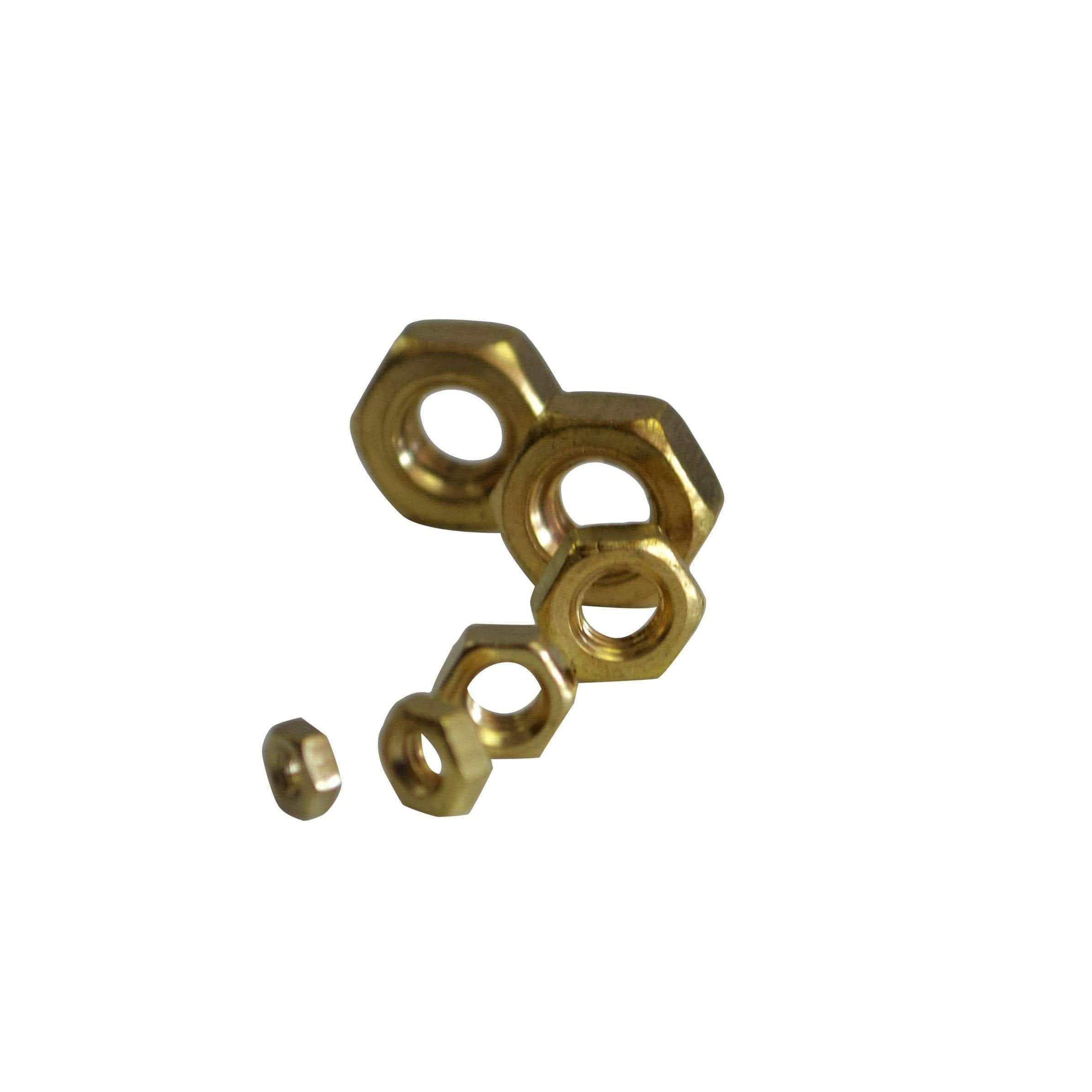 Twin Eagle Imports Grab Kits 280pc Hex Metric Brass Nuts Grab Kit Assortment