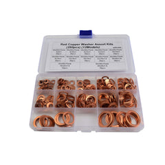 Twin Eagle Imports Grab Kits 280pc Metric Copper Washers Grab Kit Assortment